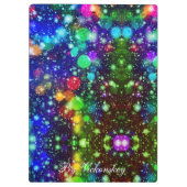 Porte-bloc Monogramme Motif moderne et élégant (Dos)