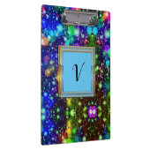 Porte-bloc Monogramme Motif moderne et élégant (Swatch)