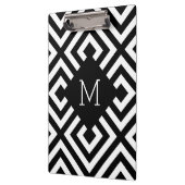 Porte-bloc Monogramme noir et blanc (Gauche)