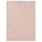 Porte-bloc Monogramme Parties scintillant rose (Dos)