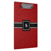 Porte-bloc Monogramme parties scintillant rouge (Swatch)