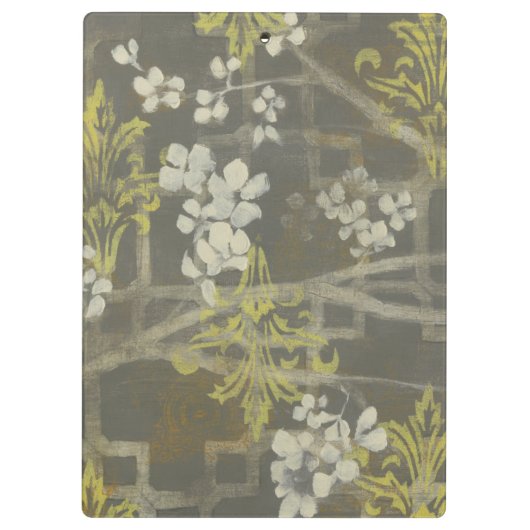 Porte-bloc Monogramme | Patterned Blossom Branch I (Dos)