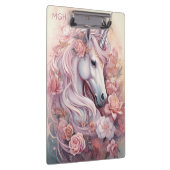 Porte-bloc Monogramme personnalisé belle licorne (Swatch)