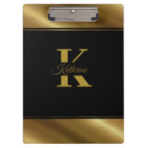 monogramme personnalisé or