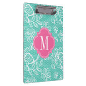 Porte-bloc Monogramme personnalisé par dentelle Girly (Swatch)