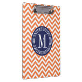 Porte-bloc Monogramme personnalisé par zigzag orange de (Swatch)