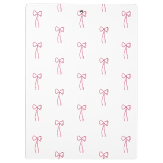 Porte-bloc Monogramme Petit Bow Rose (Dos)