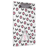Porte-bloc Monogramme Triangle Géométrique Moderne à Points l (Swatch)
