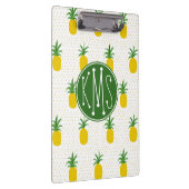 Porte-bloc Monogramme tropical d'or des ananas | (Swatch)