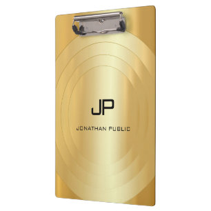 Porte-bloc Monographie or glamour Élégant Modèle