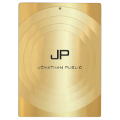 Porte-bloc Monographie or glamour Élégant Modèle (Dos)