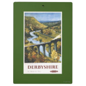 Porte-bloc Monsal Dale, train et viaduc British Rail (Dos)