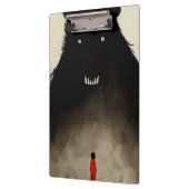 Porte-bloc Monster et l'enfant (Gauche)