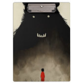 Porte-bloc Monster et l'enfant (Devant)