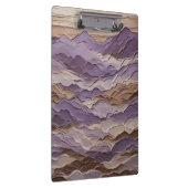 Porte-bloc Montagne Mystique pourpre et Brown (Swatch)