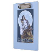 Porte-bloc MontanaWolf hurlant (Gauche)