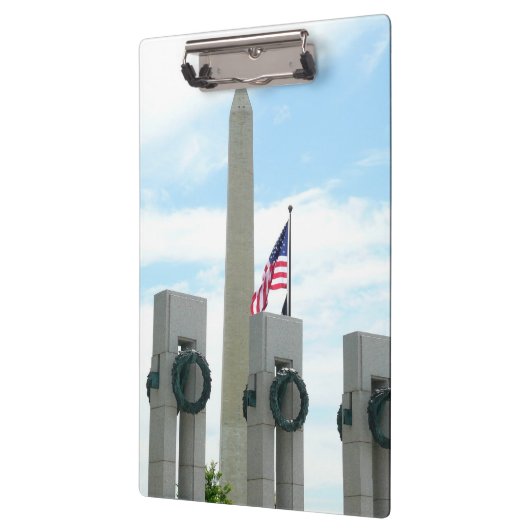 Porte-bloc Monument à Washington et mémorial 2ÈME GUERRE MOND (Gauche)