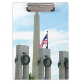 Porte-bloc Monument à Washington et mémorial 2ÈME GUERRE MOND (Devant)