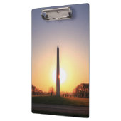 Porte-bloc Monument de Washington au coucher du soleil (Gauche)