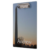 Porte-bloc Monument de Washington au coucher du soleil (Gauche)