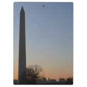 Porte-bloc Monument de Washington au coucher du soleil (Dos)