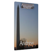 Porte-bloc Monument de Washington au coucher du soleil (Swatch)