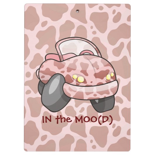 Porte-bloc Moo Car (Dos)