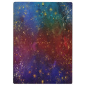 Porte-bloc Moody Ombre | Psychedélique Grunge Gold Stardust (Dos)