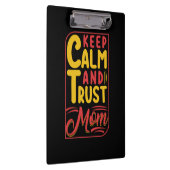 Porte-bloc Mother Gift Keep Calm And Trust Maman (Swatch)