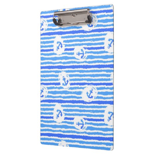 Porte-bloc Motif 1 d'Ancre d'aquarelle (Gauche)