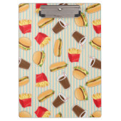 Porte-bloc Motif 2 d'aliments de préparation rapide (Devant)