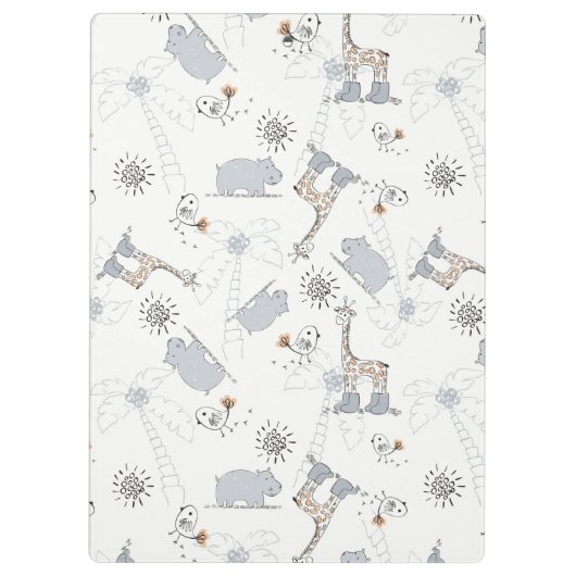 Porte-bloc motif 2 de griffonnage (Dos)