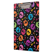 Porte-bloc Motif 3 de crânes (Gauche)