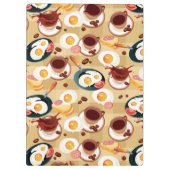 Porte-bloc Motif 3 de petit déjeuner (Dos)