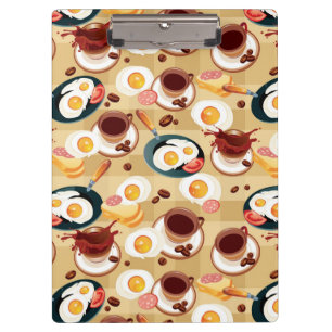 Porte-bloc Motif 3 de petit déjeuner