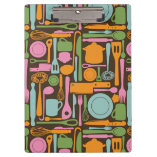 Porte-bloc Motif 3 d'ustensiles de cuisine