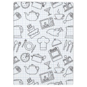 Porte-bloc Motif 4 de cuisine (Dos)