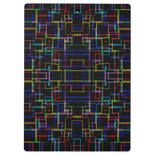 Porte-bloc Motif à bandes multiples cool (Dos)