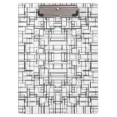 Porte-bloc Motif à bandes multiples cool (Devant)