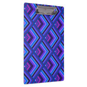 Porte-bloc Motif à échelle Bleu et violet (Swatch)