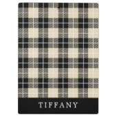 Porte-bloc Motif à plat Monogram Thomson Camel Tartan (Dos)