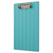 Porte-bloc Motif à rayures verticales turquoise et sarcelle (Gauche)