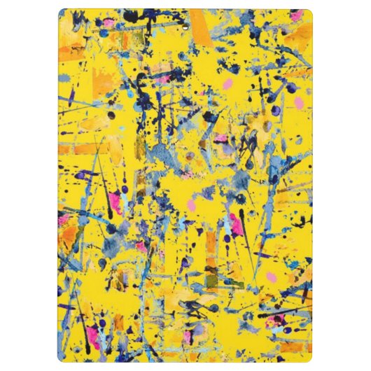 Porte-bloc motif Abstrait (Dos)