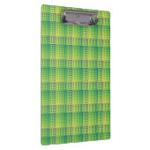 Porte-bloc Motif Abstrait à Damier Vert Bleu (Swatch)
