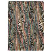 Porte-bloc Motif abstrait dans le style ethnique (Dos)