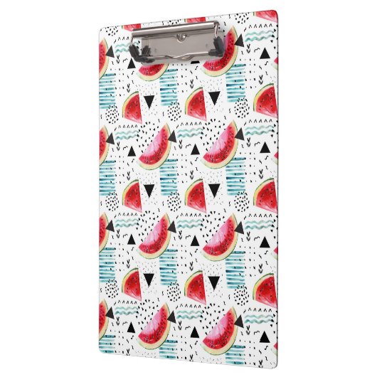 Porte-bloc Motif abstrait de pastèque (Gauche)