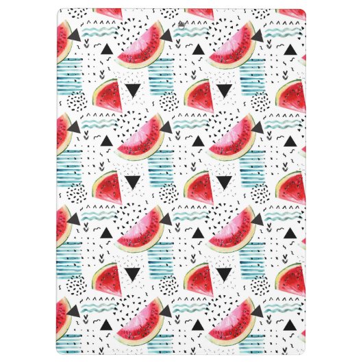 Porte-bloc Motif abstrait de pastèque (Dos)