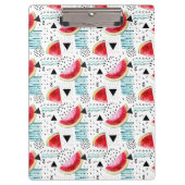 Porte-bloc Motif abstrait de pastèque (Devant)