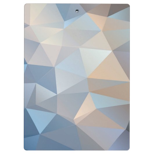 Porte-bloc Motif abstrait frais de triangle (Dos)