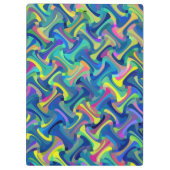 Porte-bloc Motif abstrait multicolore (Dos)